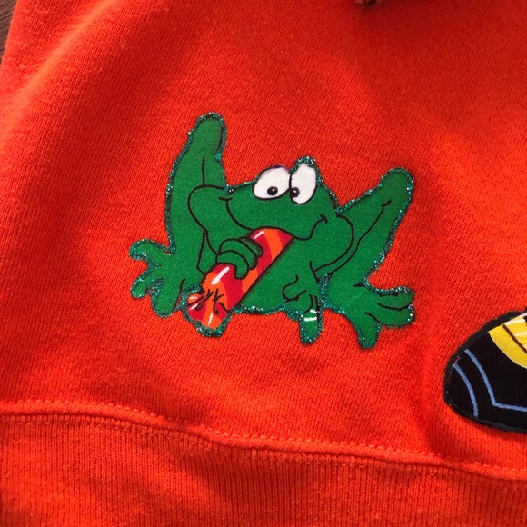 Vintage Jerzees Halloween Witch Cat Crewneck Sweatshirt - Picture 4 of 11